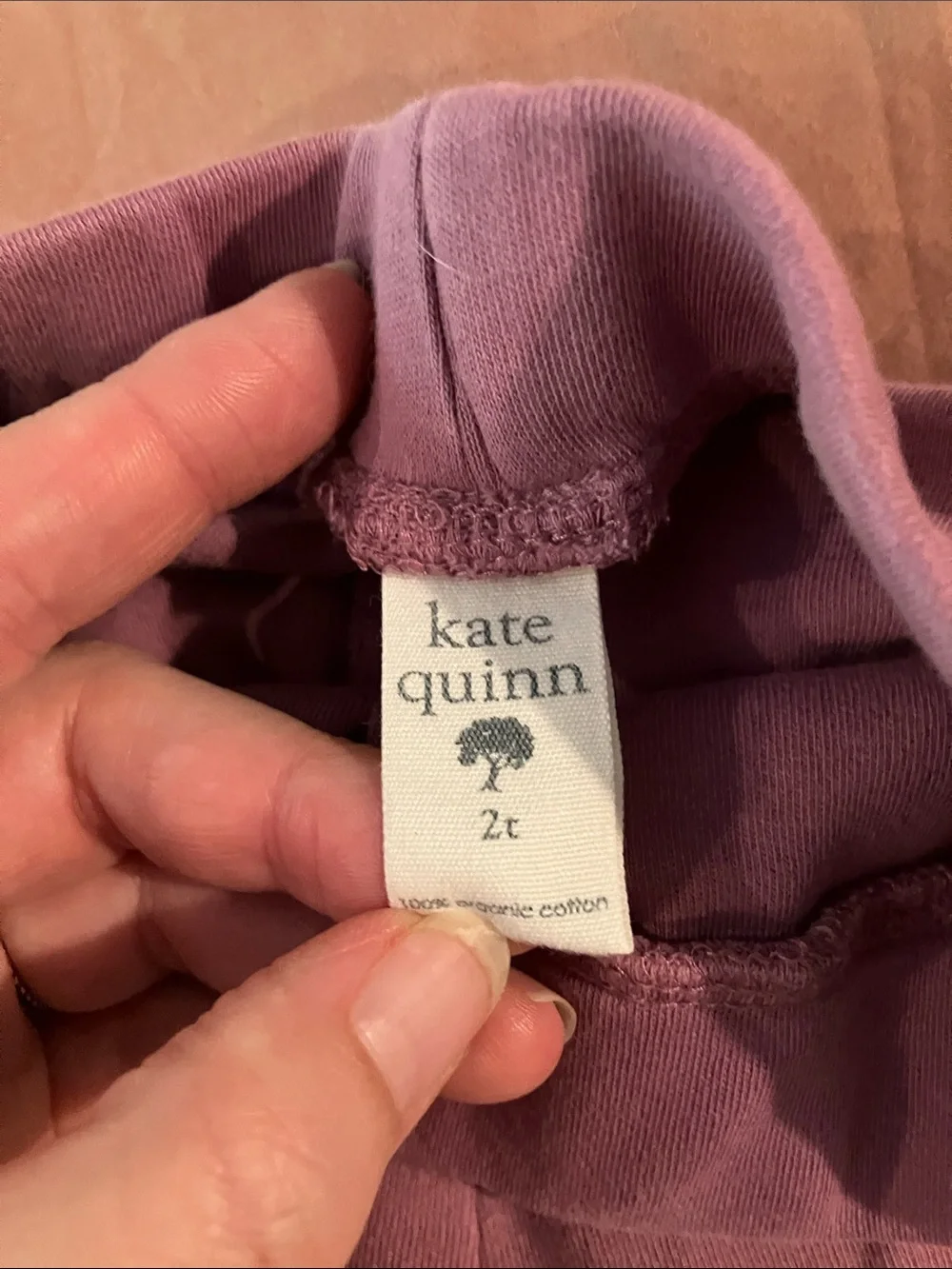 kate quinn Purple Patterned Long-Sleeve set for 2T